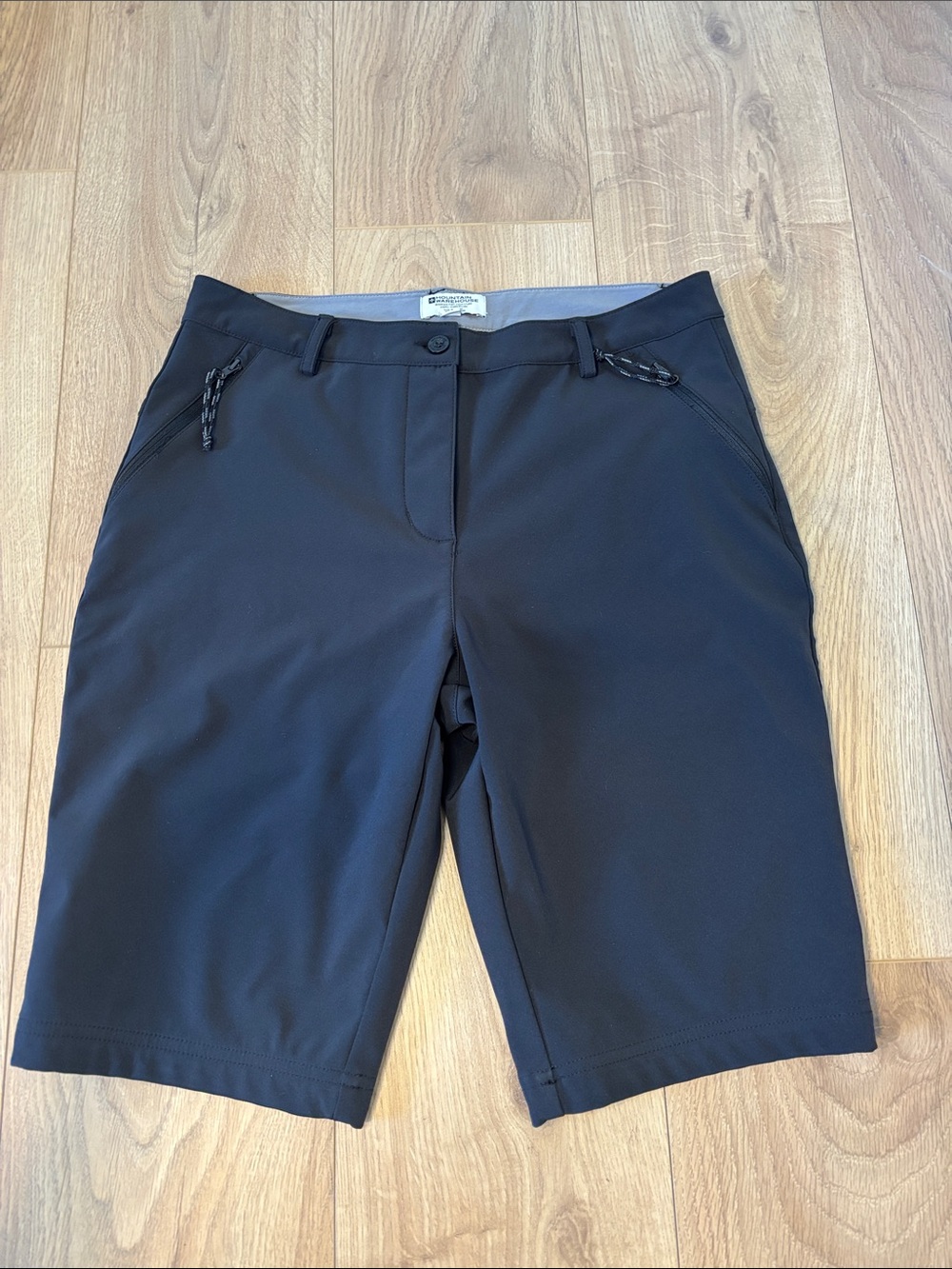 Mountain Warehouse Black Hiking Shorts Size 6 – Lightweight Outdoor Shorts